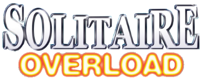 Solitaire Overload title screen for Nintendo DS